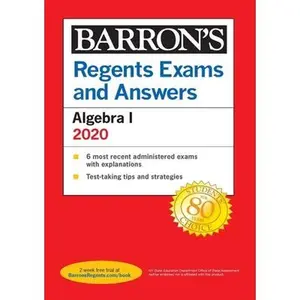 USED-Regents Exams and Answers: Algebra I 2020 by Rubinstein, Gary M. (Paperback)
