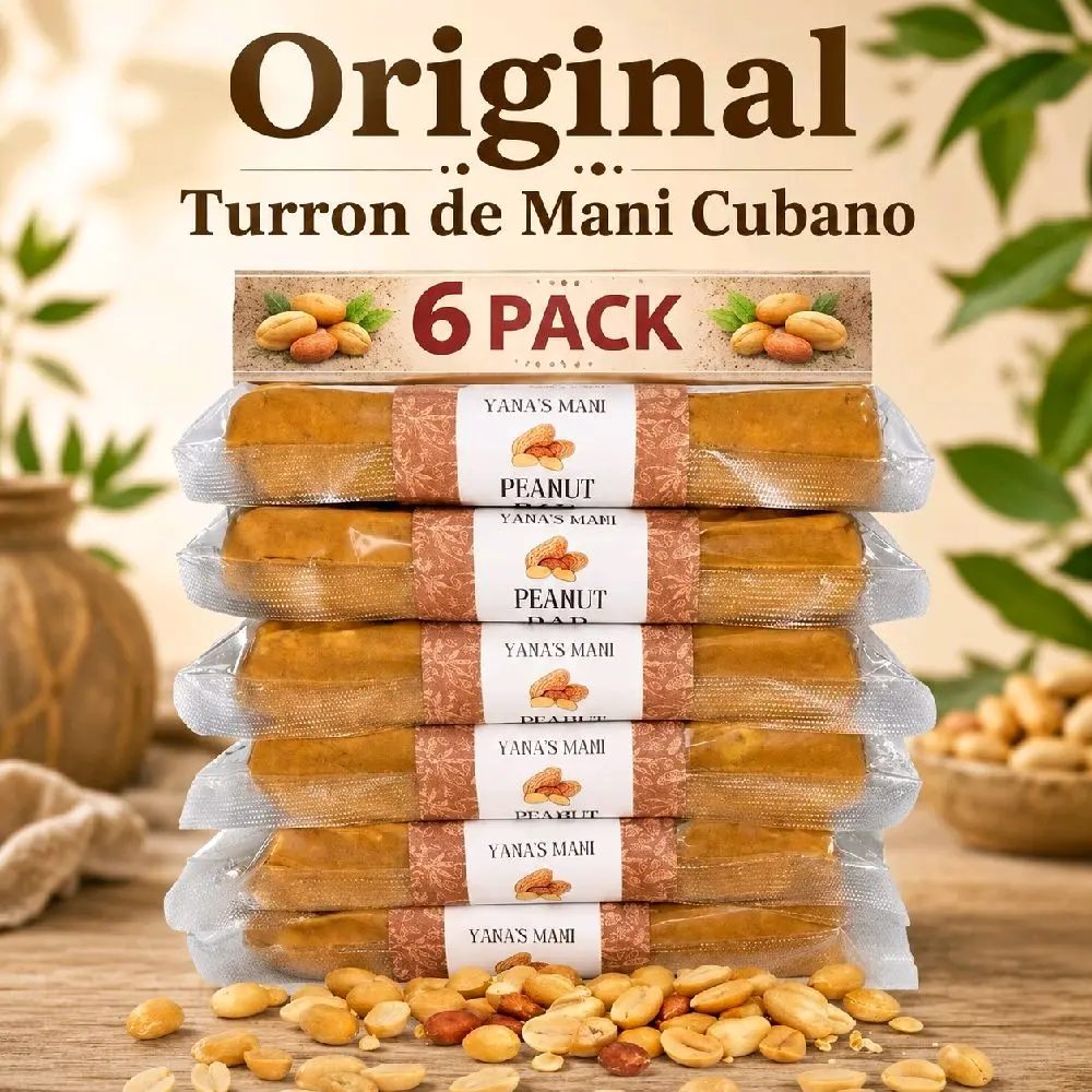 Yana’s Maní- 6 Pack Original Bars