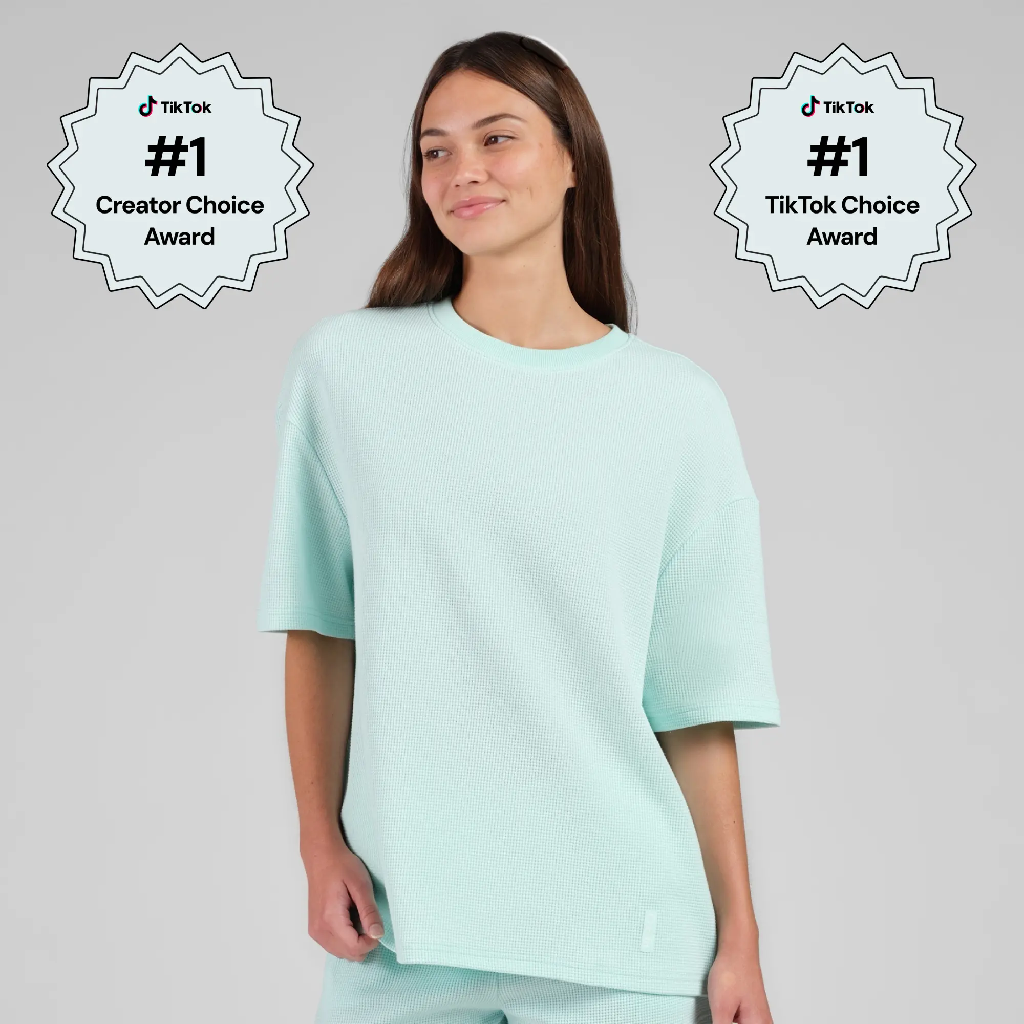 Comfrt | Waffle Lounge Tee | Textured Waffle Knit Casual Fit Loungewear Top Comfrt | Waffle Lounge Tee | Textured Waffle Knit Casual Fit Loungewear Top