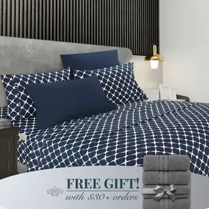 Mocassi 6-Piece Bloomingdale Sheet Set - Soft as Hotel Premium Quality