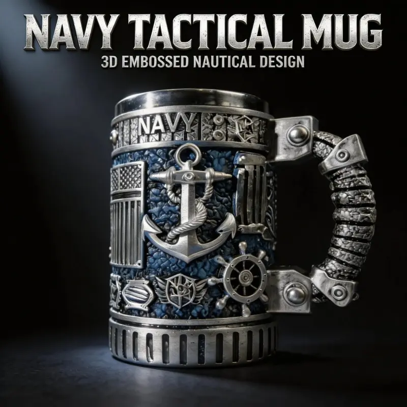 250th Anniversary Military 3D Mug ️ Independence Day Father's Day Perfect Gift for Veterans & Military Fans! Collectible Coffee Cup! usa military mug
