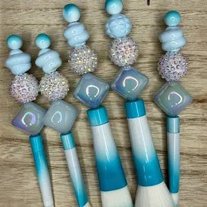 Beaded Makeup Brushes