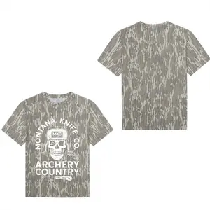 Unisex MKC x ARCHERY COUNTRY Mossy Oak Bottomland Camo Printed Shirt, Mossy Oak gift for dad 2026