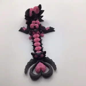 Dark Heart Baby 3d dragon statue
