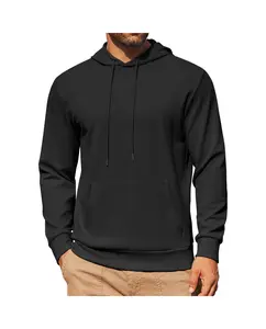 COOFANDY Mens Hoodie Long Sleeve Casual Pullover Hooded Sweatshirt Fashion Drawstring Hoodies with Pocket