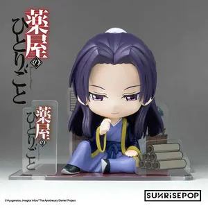 The Apothecary Diaries Acrylic Stand Figure – Jinshi Character SIT Display, Clear Acrylic Desk Ornament, Anime Decorative Figure Standee, Lightweight Collectible Display Piece, Home Office Shelf Decoration, Gift for Anime Fans and Collectors