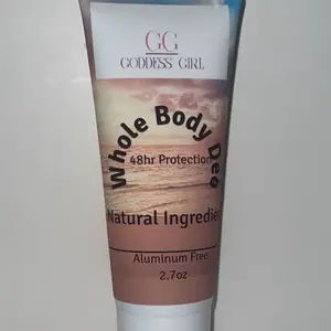 Goddess Girl All-Natural Whole-Body Invisible Cream Deodorant for 48-Hour Protection