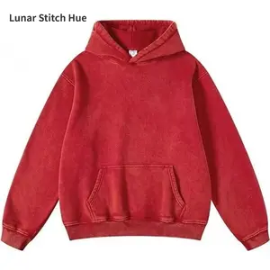 Hoodie Retro Heavy Half-Zip Unisex Hoodie Women's Style with Kangaroo Pocket and Headphone Jack Pocket Casual Aesthetic Street Style Essential Comfortable Hoodie