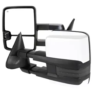 1988-2000 C/K Tahoe Yukon/Suburban Power Adjustable, Heated, & Manual Extendable Towing Mirrors w/ LED Amber Smoke Turn Signal & Clearance Lights
