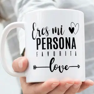 Mi Persona Favorita Ceramic Mug - 11oz, Glossy Coating - Drinkware