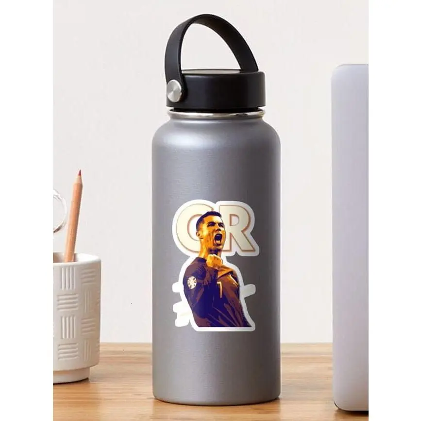 Cristiano Ronaldo Character-Based Reusable Stickers - Safe Materials Home Decor Supplies, Room Decor for Football Fans