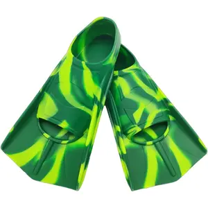 Comfortable Silicone Swim Fins Flippers for Beginners Kids Girls Boys Adults, Suitable for Swimming Diving and Other Water Sports
