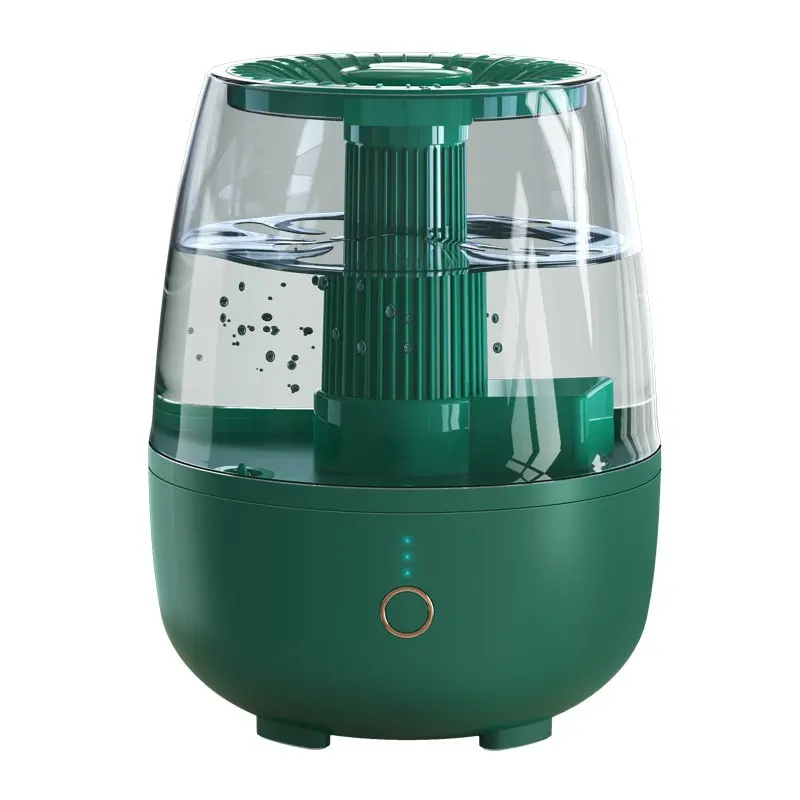 Miniature Dual-Spray USB-Powered Humidifier - Lightweight Aromatherapy Diffuser (268x210mm), Essential Oil Compatible, Automatic Shutoff, Wall Adapter, USB Port, Sleep Aid for Home Living Room, Dorm, Office Desk