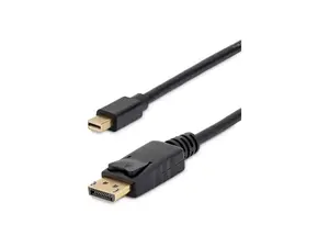 StarTech 6ft Mini DisplayPort to DisplayPort 1.2 Cable 10 Pack MDP2DPMM610PK