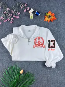 Boys of Tommen Embroidered Quarter Zip Sweatshirt, Johnny Kavanagh 13, Lynch Joey 6, Gibsie Gibson 7, Hughie Biggs 10, Tommen College Crewneck Fabric Menswear