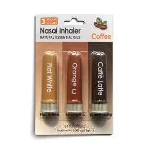 Double Freshness Deal: Buy 1 Get 1 FREE For 2025 | MOOTIVE Nasal Inhalers | Coffee lover aromatherapy | Natural menthol inhaler | Energizing Nasal Inhaler | Peppermint Nasal Inhaler for Post-Workout | Better Breathing Soothing Relief Anytime, Anywhere