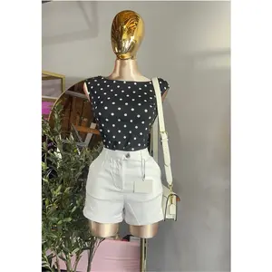 Women’s Fashion Polka Dot Top - Casual /
