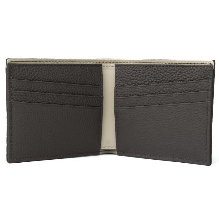 PEGAI Malcolm Leather Wallet - Togo Calfskin - 6 Card Slots - Hidden Pockets - Bill Compartment - Handcrafted in Ubrique Spain - Signature Collection