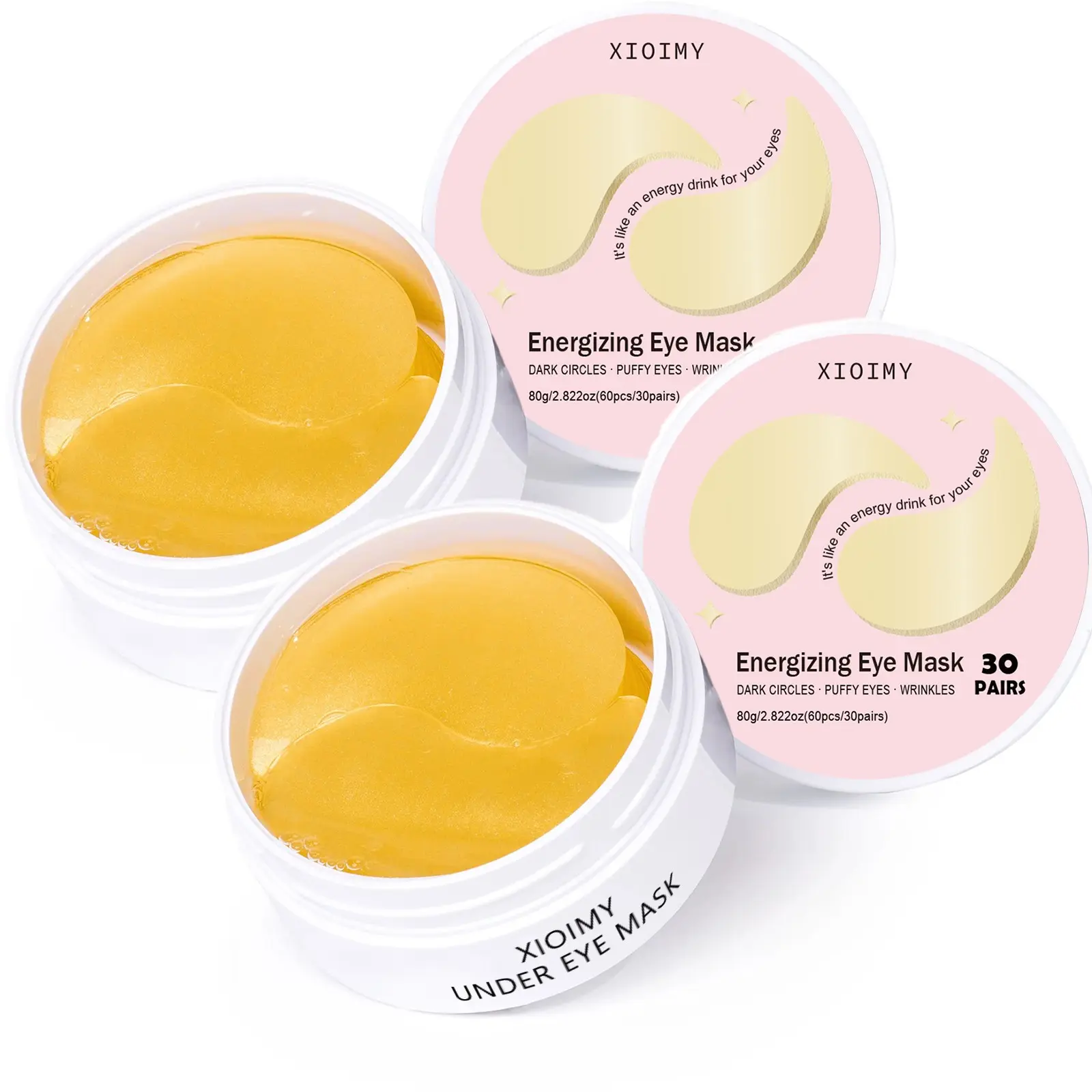 120pcs Collagen Eye Mask, Hydrating and Firming Eyebags, Builds Skin Barrier, Smooths and Moisturizes, Suitable for All Skins, Moisturizing Eye Masks, Collagen Eye Patches