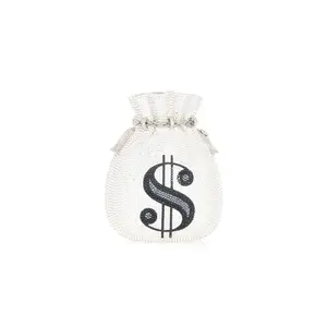 Money Bags Pouch Silver