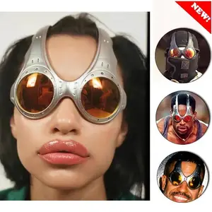 2025 Fashion Unisex Anti Blue Light Sports Sunglasses Windproof Dustproof Swimming Goggles Metal Frame Outdoor Cycling Glasses