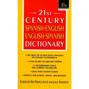 USED-21st Century Spanish-English/English-Spanish Dictionary by Princeton Language Institute (Mass Market Paperback)