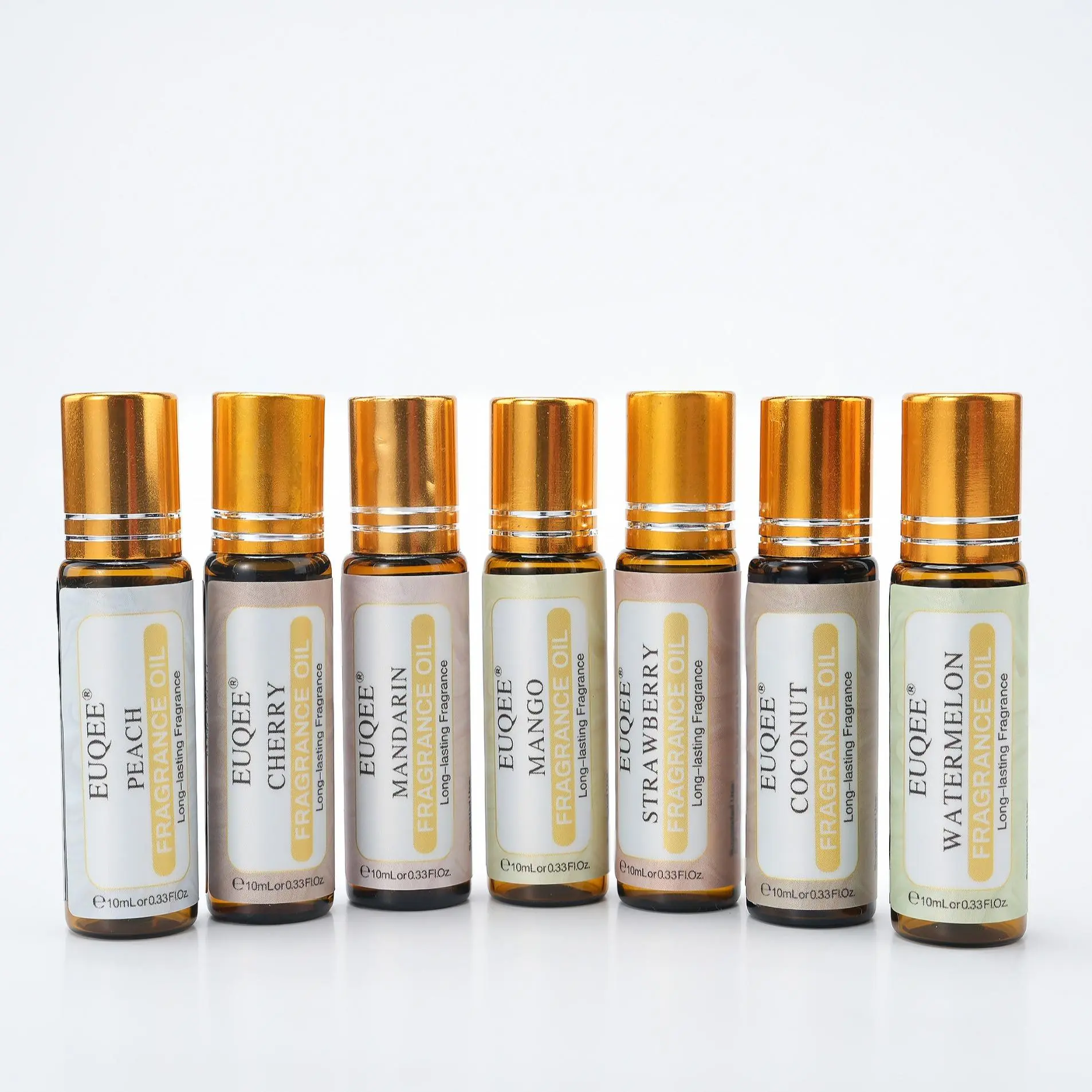 Roll-on Perfume Oil Set, 6 Counts Long Lasting Floral and Fruity Fragrance, Unisex Perfume Oils for Men and Women, Travel Size