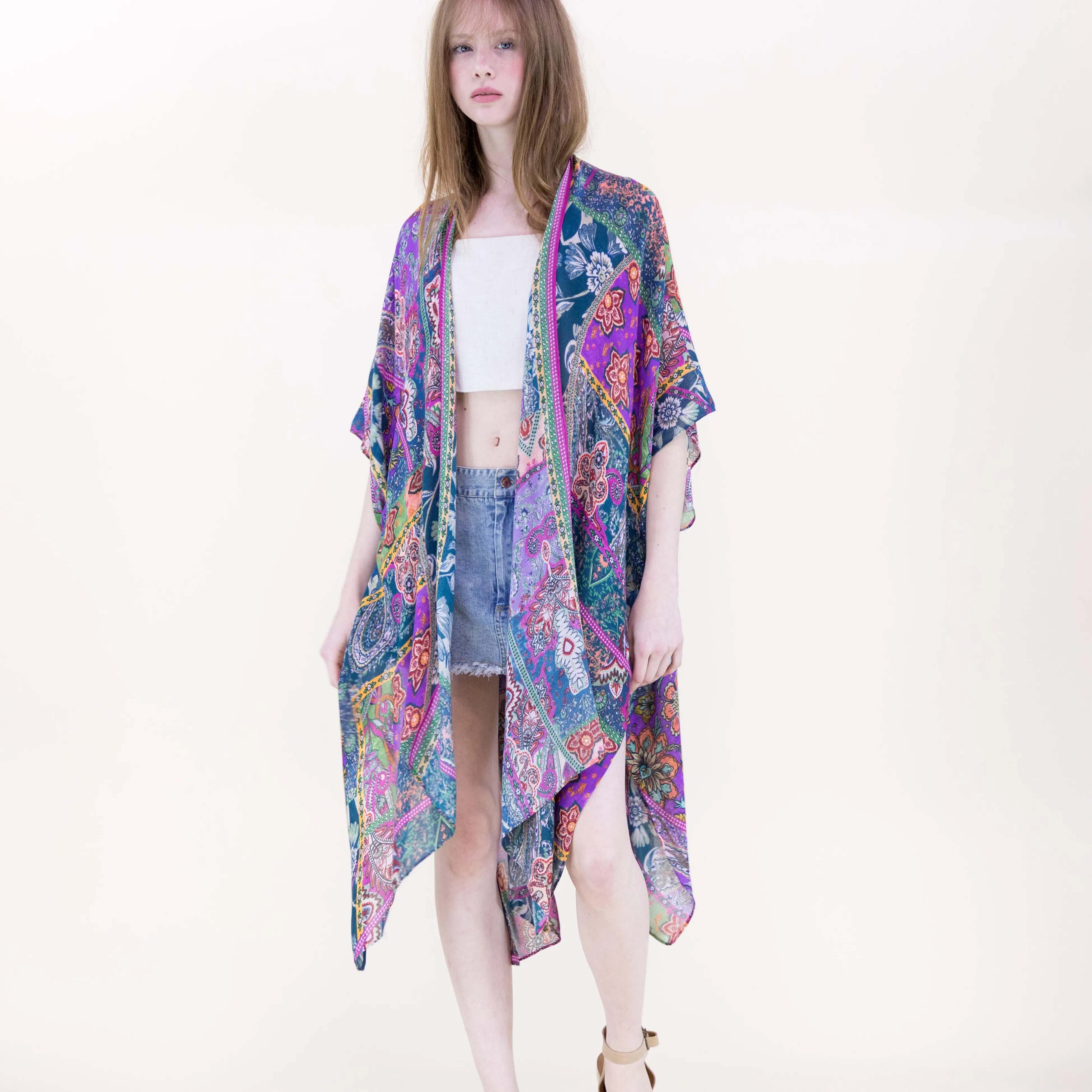 Magenta - Boho Garden Paisley