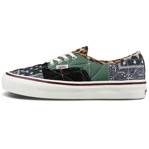 Vans Style 44 Anaheim Leopard Print Low-Top Skate Shoes for Men and Women - Lightweight and Breathable Trending Shoes, House White Official Shoes to Get / Maison Mihara