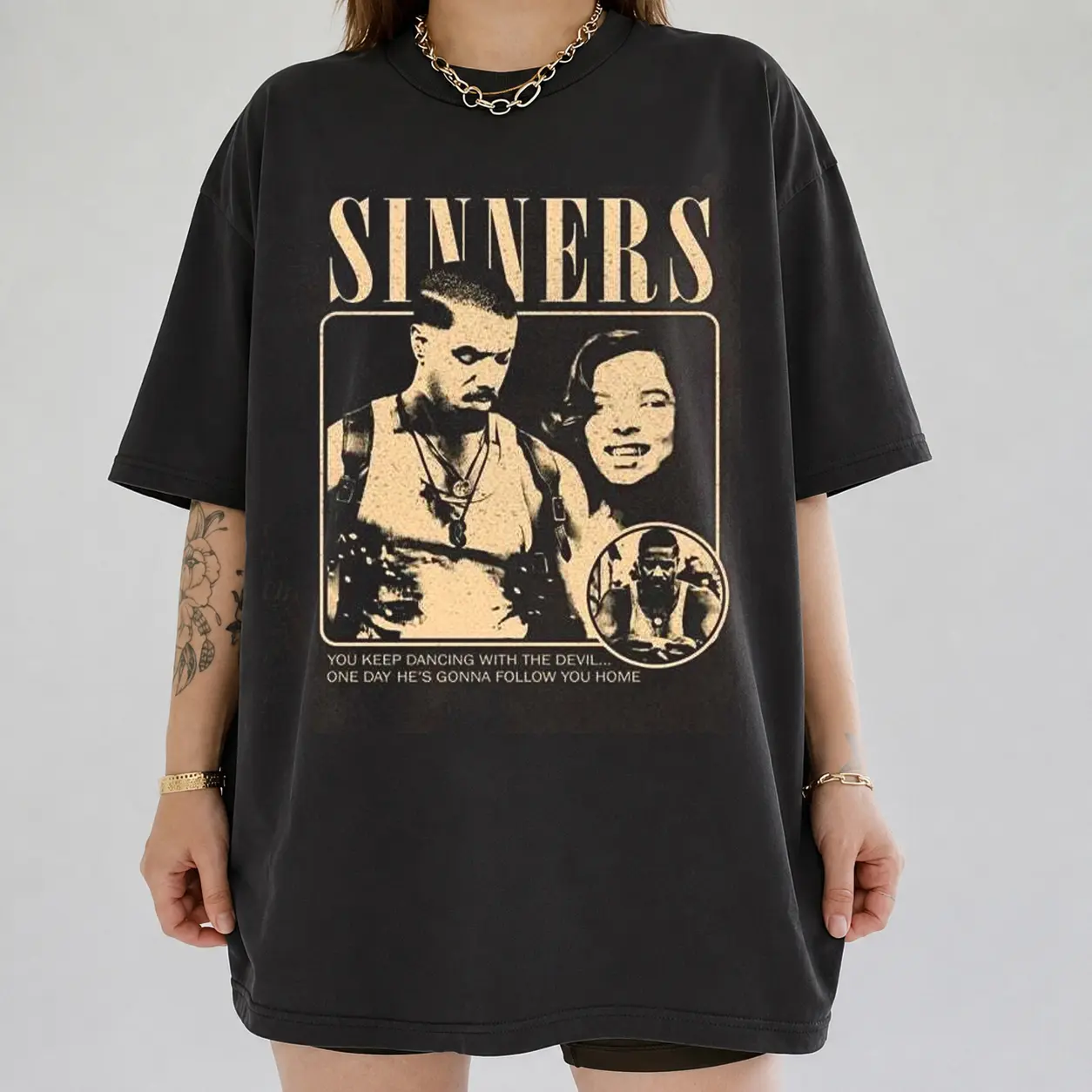Smoke And Stack Gift For Fans Distressed Vintage Style T Shirt