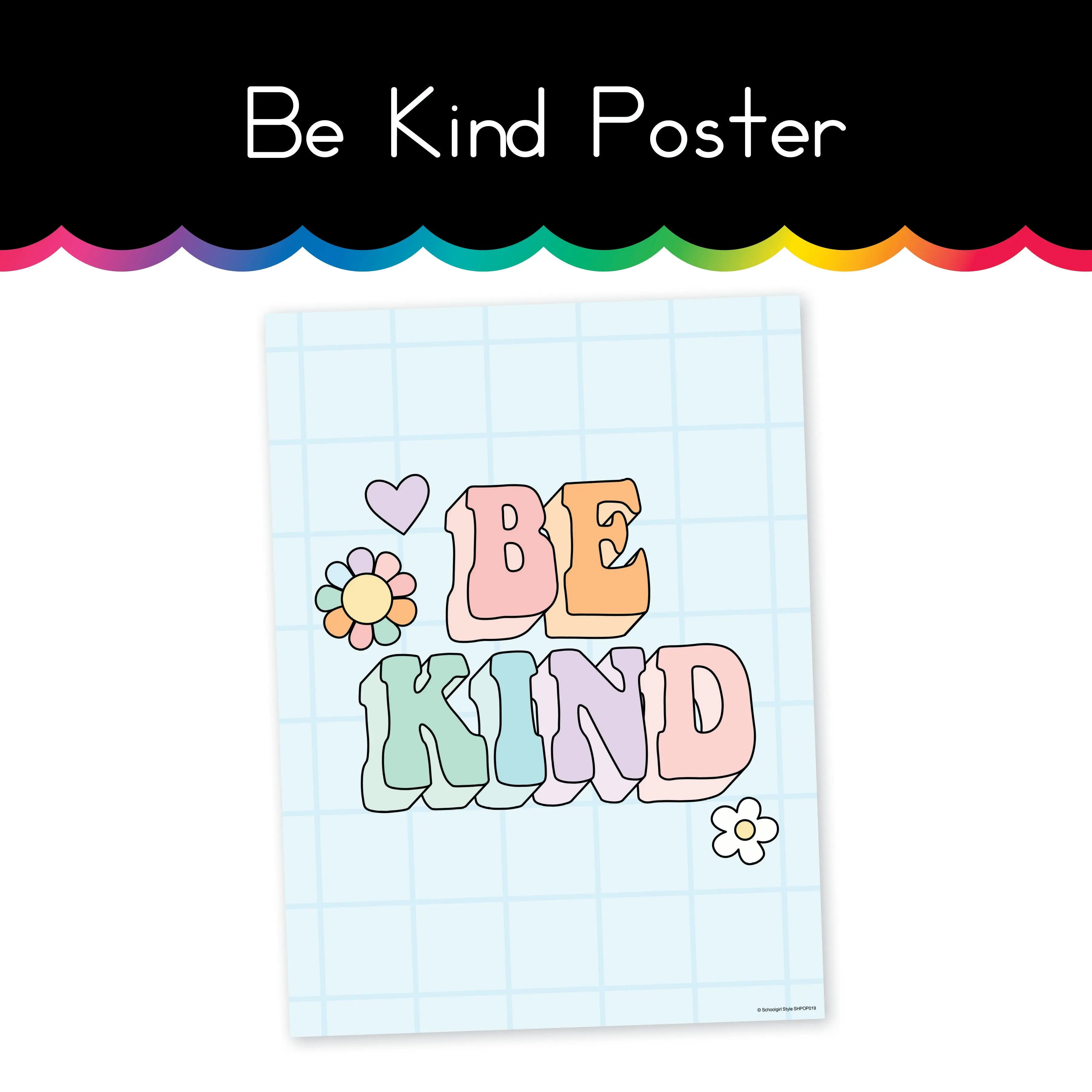 Be Kind Poster Be Kind Poster