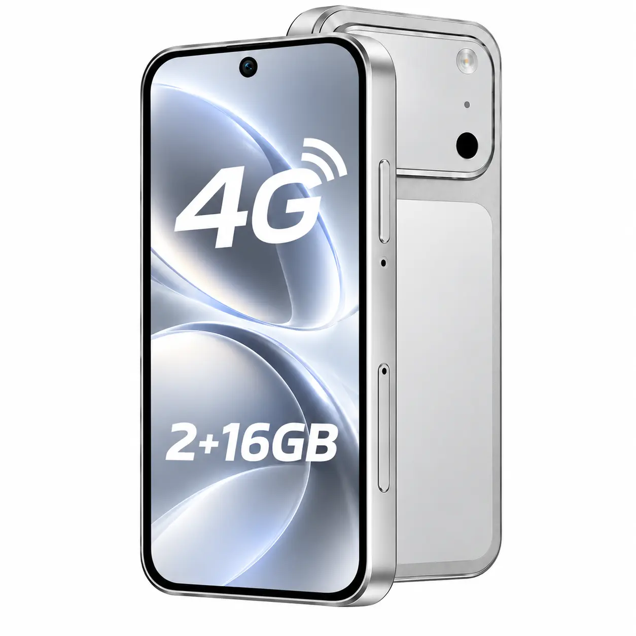 4G Backup Phone, 4.5 Inch Mini Unlocked Cell Phone, Android 10 Quad Core Smartphone, 2GB RAM 16GB ROM, Dual SIM, GPS, WiFi, Bluetooth, 2000mAh Battery, Compact Pocket Size Mobile Phone