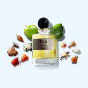 Farjé Perfumes – Bacchan Extrait De Parfum Unisex 100ml – Crafted with Finest Niche-Quality Ingredients – Rum, Peach & Saffron with Tonka, Vanilla & Amber Woods – Rich, Warm & Long Lasting Luxury Fragrance
