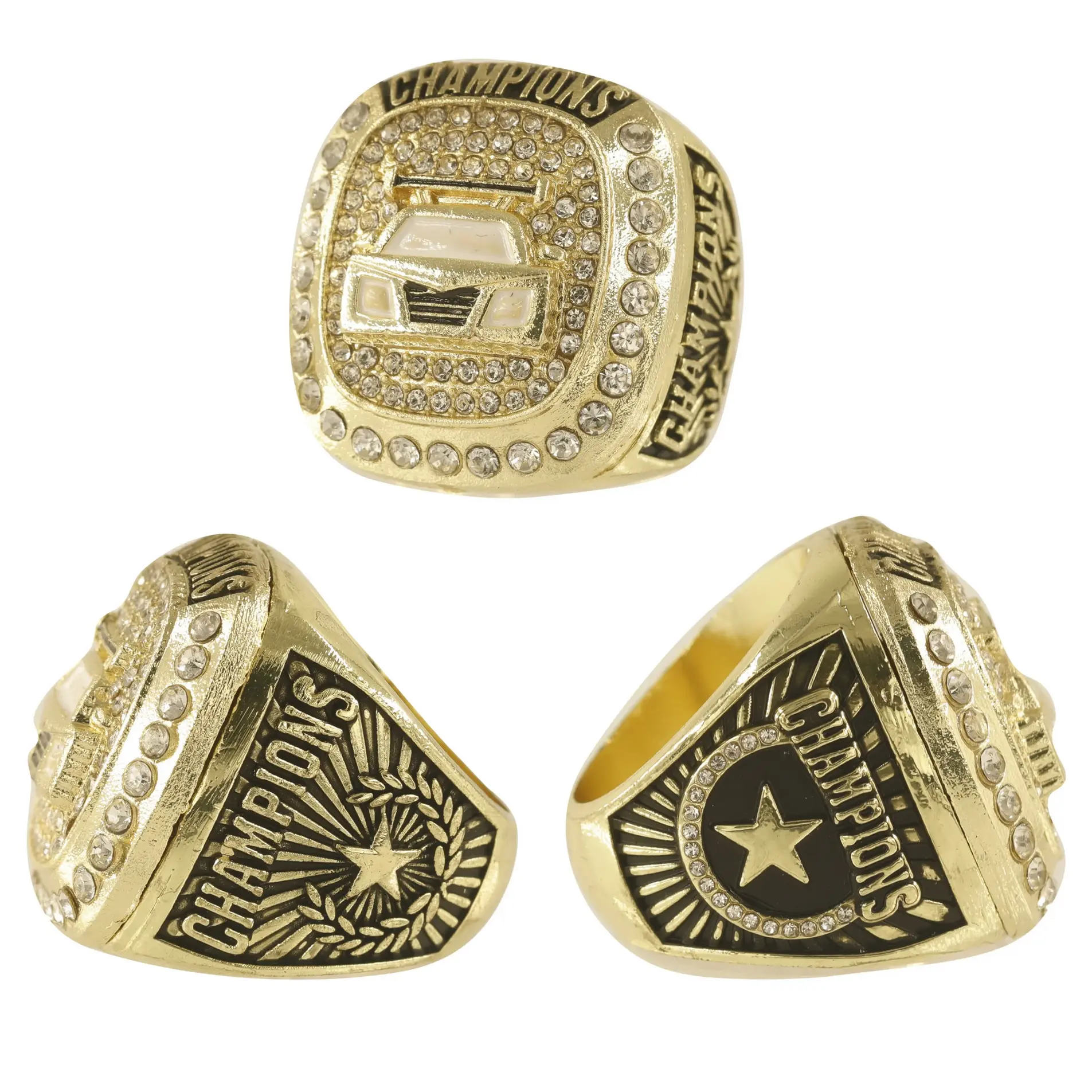 2024 Rally Car Sports Games School Company Club Competitions Universal Awards Individual Gift Champion Rings