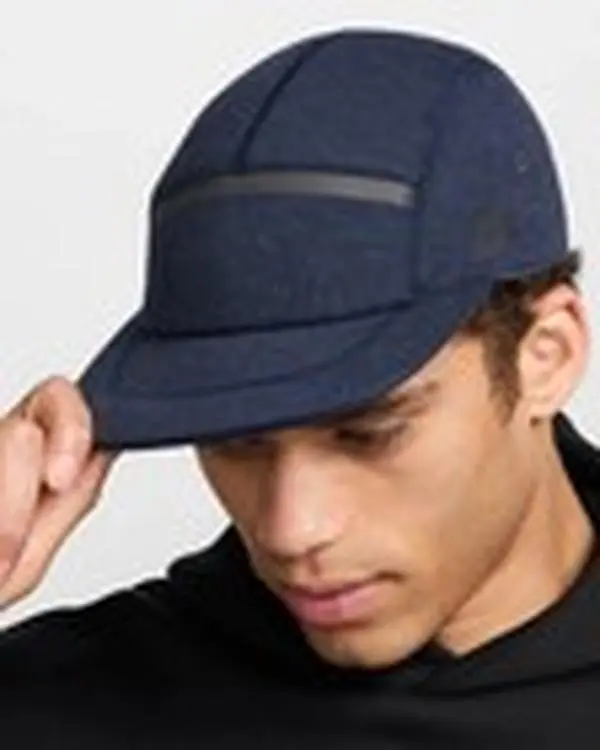 NWT Nike Fly Unstructured Tech Fleece Cap Hat Size M/L Navy Blue HJ3504 451