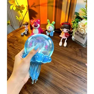 Jellyfish & Octopus Squishy Stress Relief Toy |   Slow Rising Soft Gel Fidget Toy |   Anxiety Relief Squeeze Toy for Kids & Adults