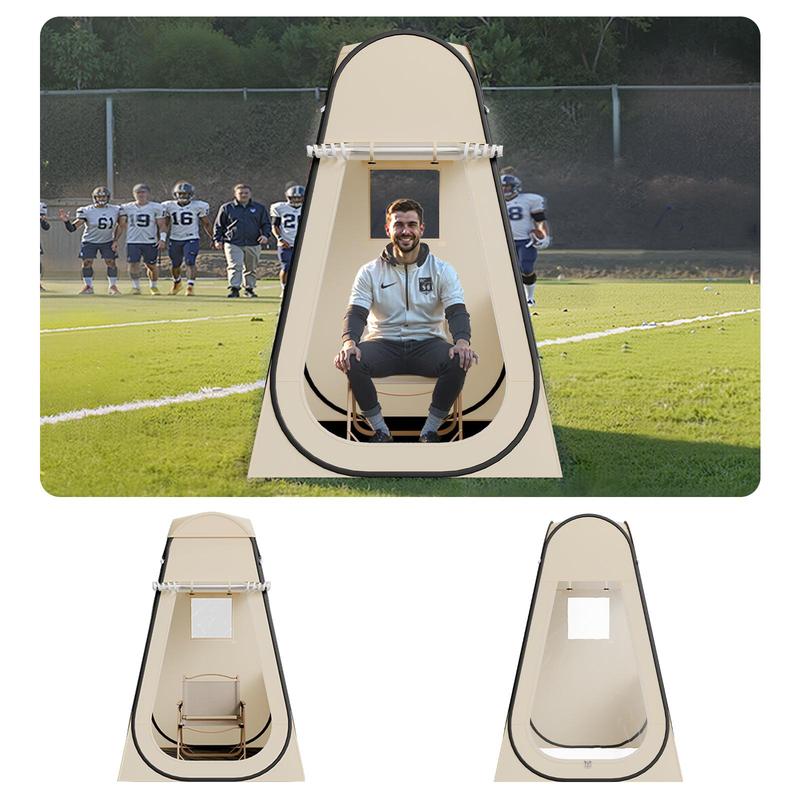 VEVOR Pop up Sports Tent,  , 47x47 in Clear Bubble Tent for 1 Person, Waterproof Outdoor Pod with Floor Mat & Top Cover, Garden Igloo Dome Tents Camping Shelter for Events Fishing Cheering