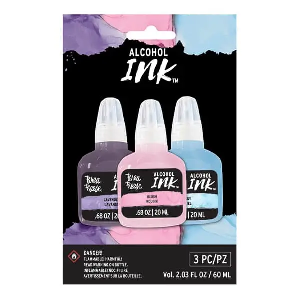 Brea Reese Alcohol Ink 3 Pack - Lavender, Blush, Sky
