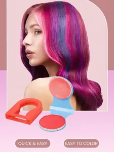 Ideal Gift | Hoegoa Vibrant Hair Powder Set: From Dreamy Macarons to Shimmering Metallics & Neons! Skip the Salon Wait with Instant, One-Swipe Color Change. Stunning Results for Every Look – The Perfect Gift for Creative Styling!