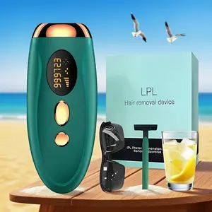 Say Goodbye to Shavers! 9999 Times Long-Lasting Durable Ipl Hair Removal Device, Pain-Free Full Body & Facial Hair Remover Home Convenience at Home