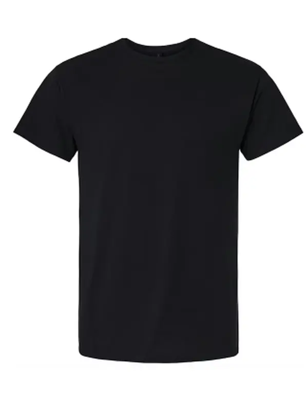 Gildan Unisex DryBlend 50/50 Cotton T-Shirt - Ultra-Soft Round Neck Plain Top for Streetwear, Gym, and Athletic Wear, S