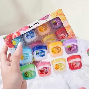 ADMID Fruit Lip Balm Set - Moisturizing Lip Care with Strawberry Lemon Blueberry Flavors - Hydrating Collection Gift for Soft Lips - Fruity Scent for Everyday Use - Smooth Moisture - Moisturizer, Moisturize