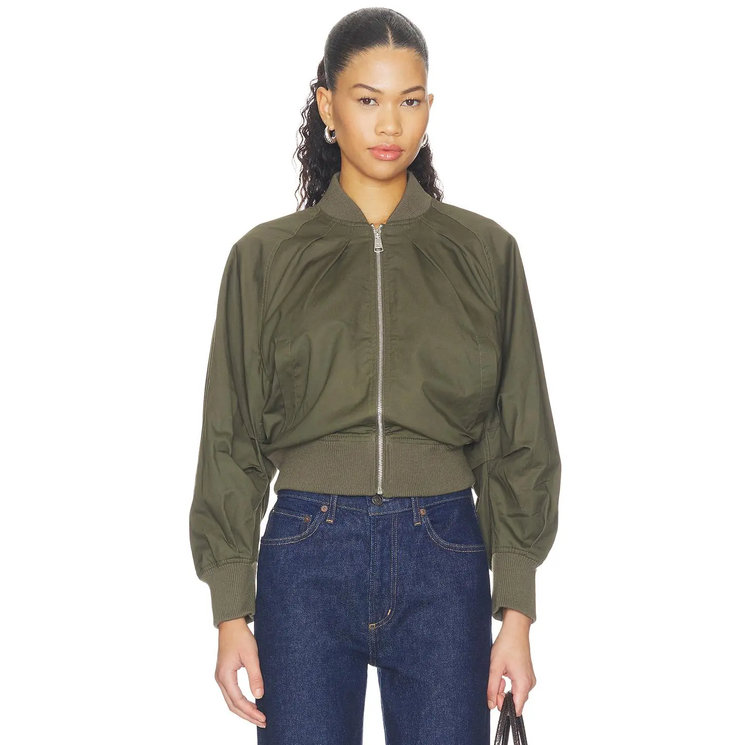 Steve Madden Bray Jacket in Olive Night
