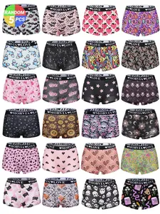 5-Pack Random Women's Soft Comfortable Fitted Underwear Set, Casual Soft Panties, All-Seasons Wear, Elastic Waistband Design, Gentle Fit & Stylish Appeal