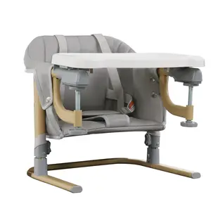 Sweetgo 3-in-1 Baby Booster Seat with Removable Tray, Hook-On Toddler Chair for Table, Indoor & Outdoor Use