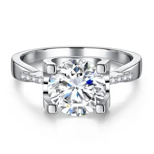 ��#20����Vien��925 Sterling Silver Synthetic Moissanite rings