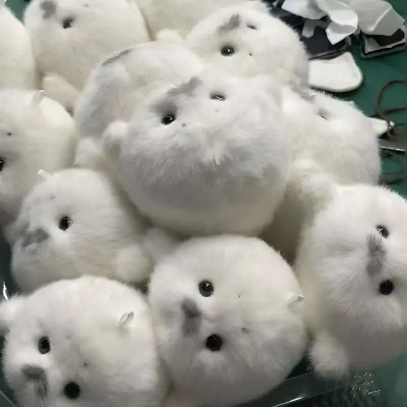 Cute Soft Plush Baby Seal Toy Pendant, Portable Ocean Guardian Simulation Marine Animal Car Keychain Gift, Adorable Everyday Stuffed Sea Lion Hanging Decoration, Soft Cuddly Gift, Soft Huggable