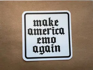 Make America Emo Again Sticker Make America Emo Again Sticker