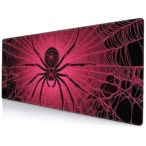 Spider & Web Pattern Mouse Pad, Non-slip Rubber Base Mouse Pad, Universal Mouse Mat for Office, Gaming, Laptop Use, Computer Accessories, Gaming Mouse Pads, Non Slip Mousepad