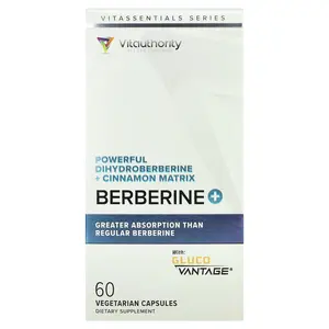 Vitauthority Berberine +, 60 Vegetarian Capsules
